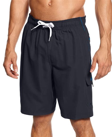 Speedo Men's Performance Marina Swim Trunks, 9" in Black for Men | Lyst