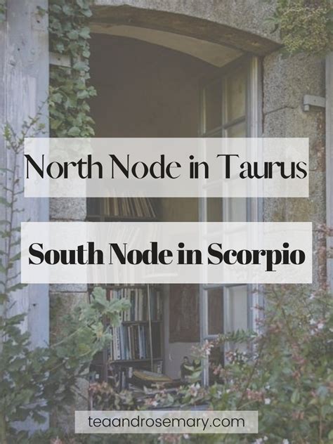 North Node In Taurus, South Node in Scorpio: Natal & 2022 Transit