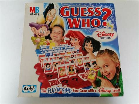 Guess Who? Disney Edition Collectable Board Game from MB Games #Disney ...