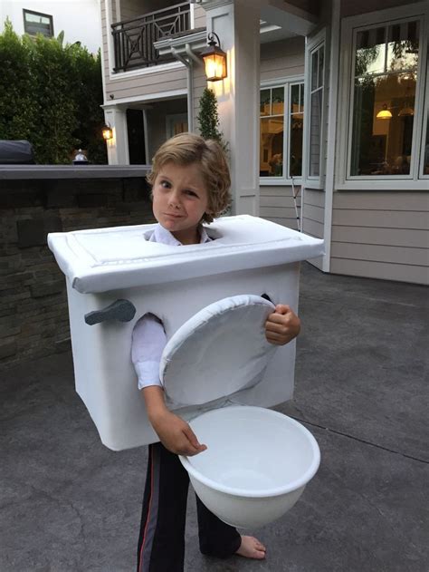 Toilet costume 2015. Candy goes in the bowl. Inspired by costume at ins ...