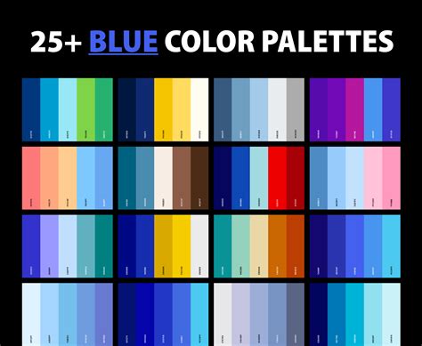 27 Best Blue Color Palettes with Names & Hex Codes – CreativeBooster