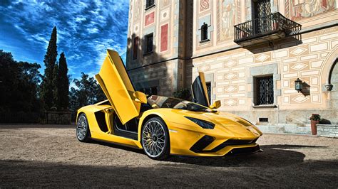 Yellow Lamborghini Aventador Wallpapers - Top Free Yellow Lamborghini ...