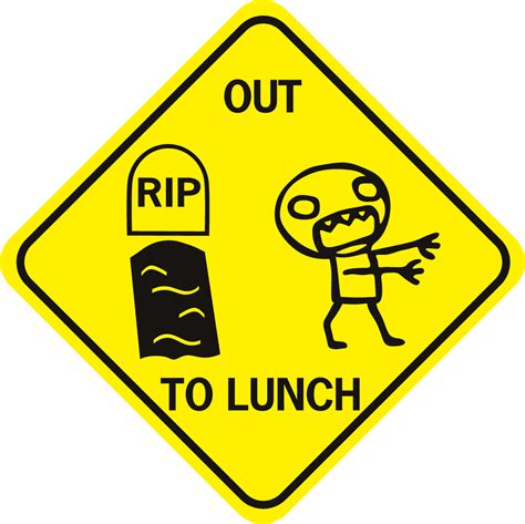 Zombie Out To Lunch - SignXing