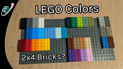 LEGO Colors & the 2x4 Brick Collecting Trend - YouTube