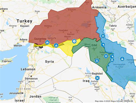 pavimento ensillar Fuera kurdistan map tornado periódico Lechuguilla