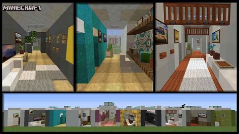 Minecraft - 10 Hallway Designs! (Plus Tips!) - YouTube