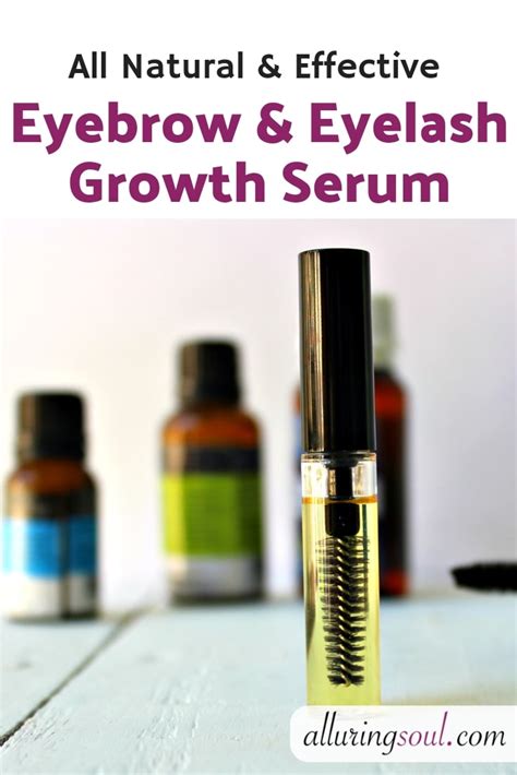 All Natural & Effective Eyebrow And Eyelash Growth Serum