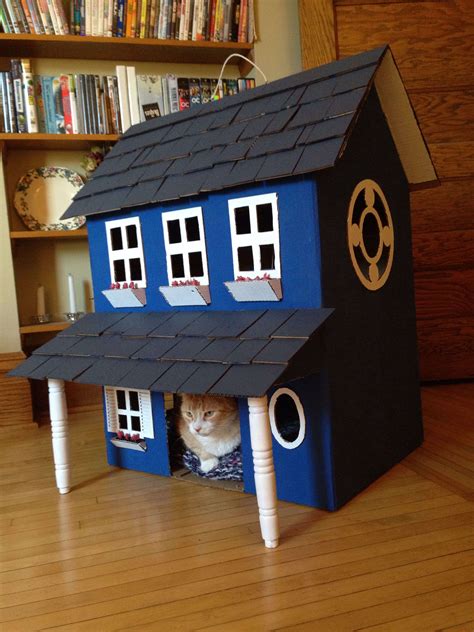 25 genius, cute, and ludicrous cardboard cat houses to inspire you ...