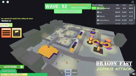 Zombie Attack Record Map Halloween Wave 192 Roblox #TeamDragonFast ...