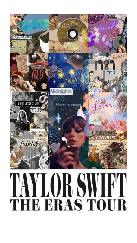 taylor swift eras tour poster (maila’s shuffles version) | Taylor swift ...