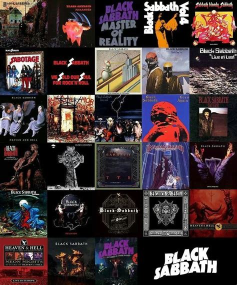 Black Sabbath - which one is your favorite? Black Sabbath Album Covers ...