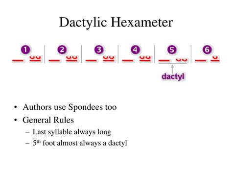 PPT - Dactylic Hexameter PowerPoint Presentation, free download - ID ...