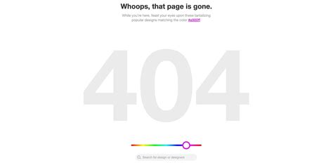 19 creative 404 pages that show off clever design | Webflow Blog