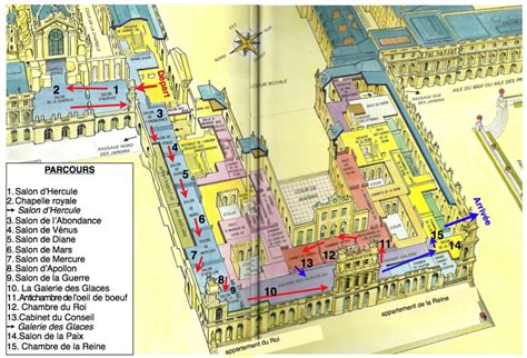 Palace Of Versailles Map