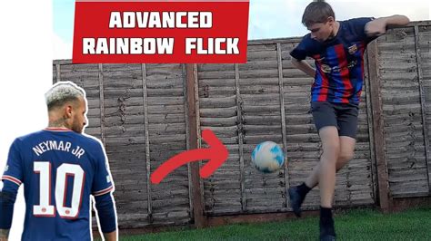 How To Do The Advanced Rainbow Flick! | Neymar Skill - YouTube