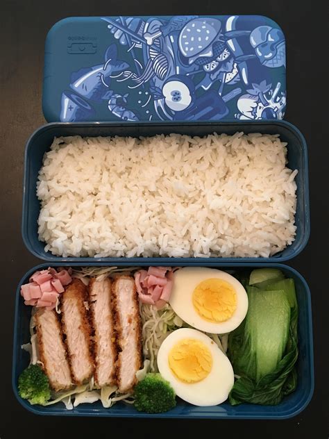 Quick Tonkatsu Bento. : Bento