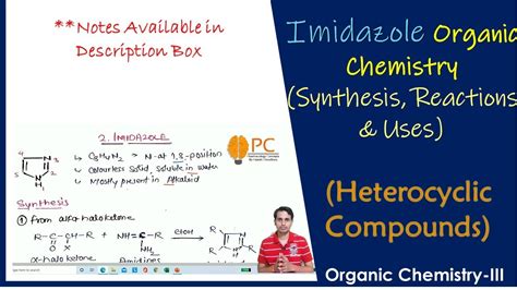 Imidazole Organic Chemistry: Synthesis, Chemical Reactions and ...