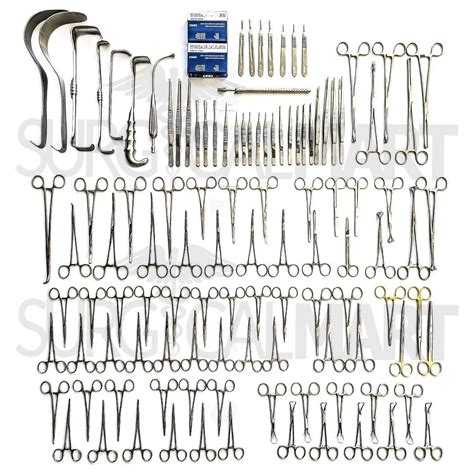 108 Basic Laparotomy Set Surgical Instruments Kit | Surgical Mart ...