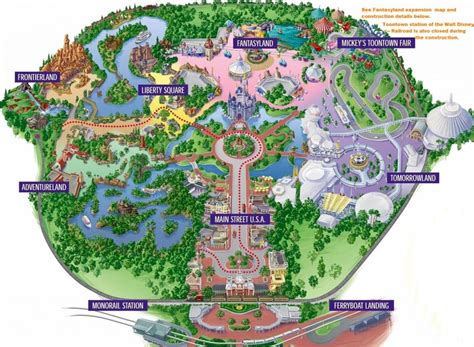 mapas-Disney-Magic-Kingdom-orlando - GaskaTours, Inc.