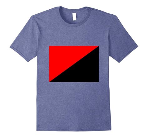 Anarcho-Syndicalism Red and Black Flag T-Shirt-CD – Canditee