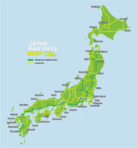 Map | Information | Japan Rail Pass