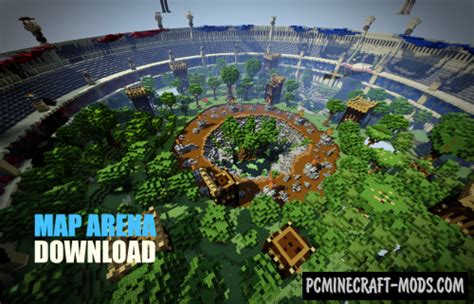 Arena PvP Coliseum Map For Minecraft 1.21, 1.20.6 | PC Java Mods