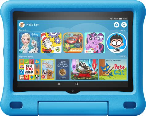 Amazon Fire HD 8 Kids Edition 10th Generation 8" Tablet 32GB Blue ...