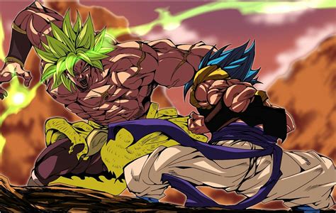 Gogeta vs Broly | Dragon ball super, Dragon ball wallpapers, Dragon ...