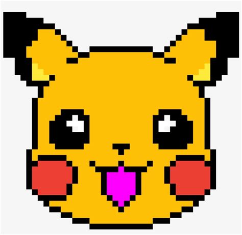 Pikachu Pixel Art Roblox