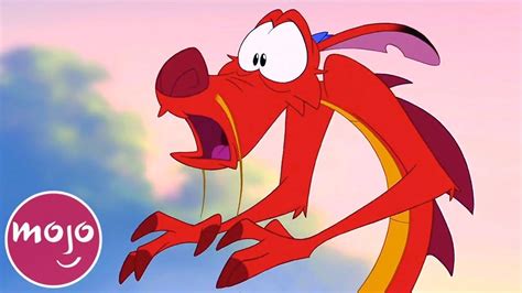 Top 10 Most Hilarious Mushu Moments - YouTube