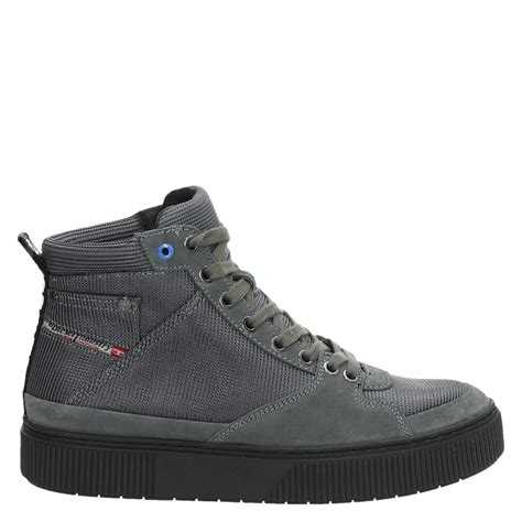 Diesel S-Danny MC II heren hoge sneakers grijs