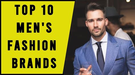 Top 10 Most Popular Men’s Fashion Brands Of 2023 | Men's Clothing | Men ...