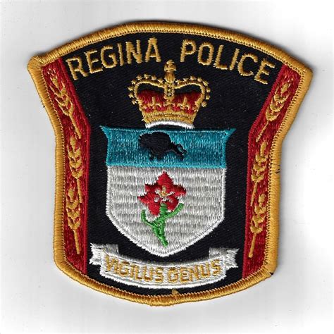 Canadian Regina Police Cloth Patch