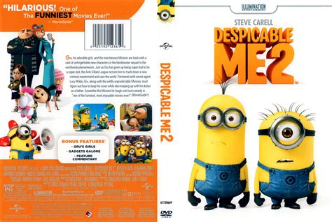 Despicable Me 2 - Movie DVD Scanned Covers - Despicable Me 2 front ...