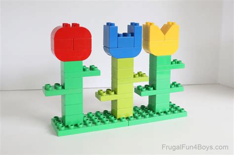 LEGO DUPLO Building Ideas {With Printable Cards!} - Frugal Fun For Boys ...