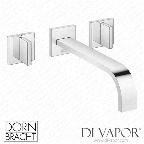 Dornbracht Wall Mounted Three Hole Tap Mixer without Drain 36717782 ...