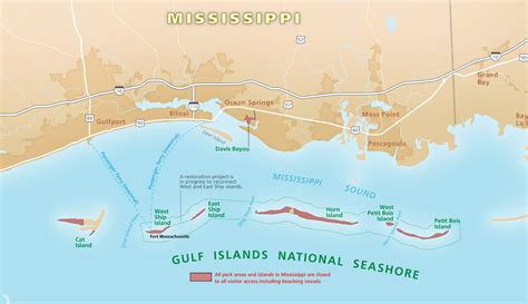 Barrier Islands Map