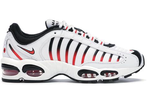 Nike Air Max Tailwind 4 White Black Red Men's - AQ2567-104 - US