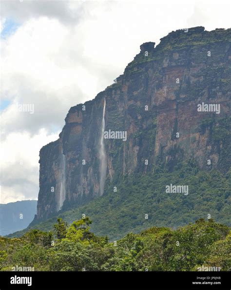 CANAIMA, Venezuela - Photo taken on Sept. 15, 2012, shows waterfalls on ...