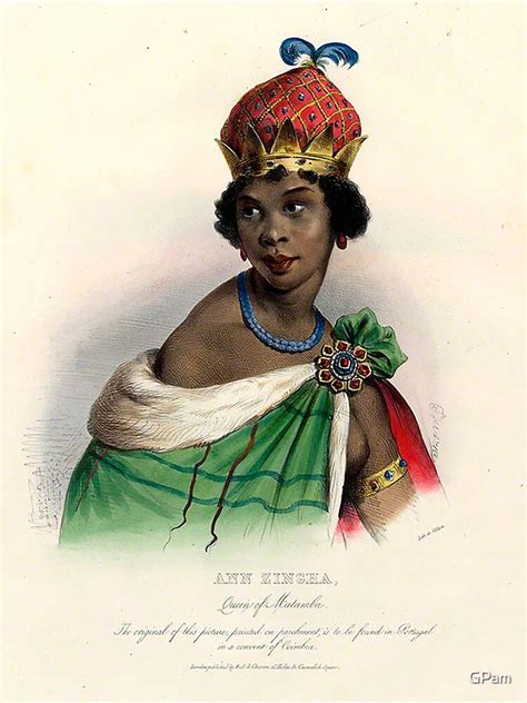 "Queen Nzinga - Colorized" Photographic Print by GPam | Redbubble