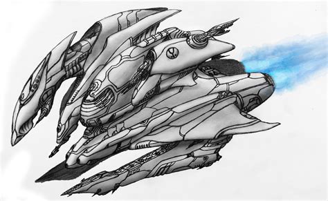 Spaceship Drawing Tutorial by DXBigD on DeviantArt