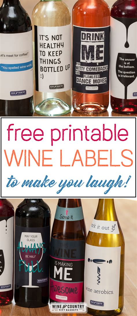 These printable wine labels are perfect for parties, gifting bottles of ...