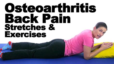 Osteoarthritis Back Pain Stretches & Exercises - Ask Doctor Jo - YouTube