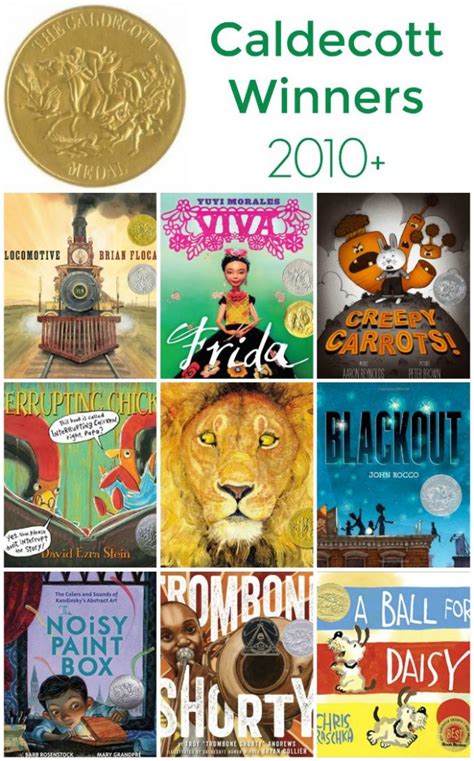 Caldecott Winners 2010 to 2019 - Mommy Evolution