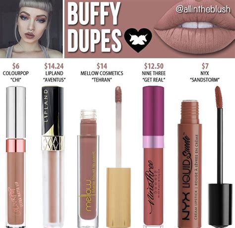 Lime crime liquid lipstick dupes in the shade Buffy // Kayy Dubb ...