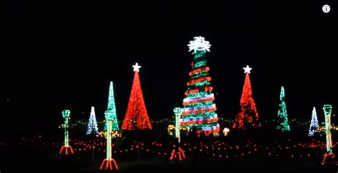 Holiday Lights at Garvan Woodland Gardens in Hot Springs, Ark.