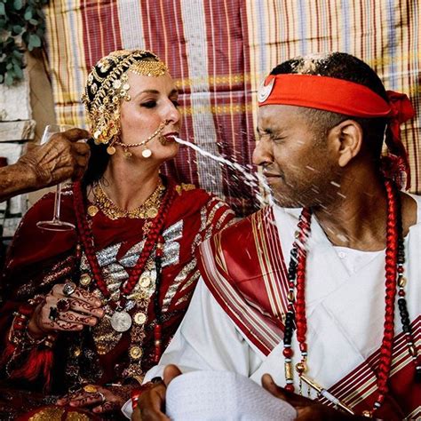 During a Sudanese wedding ceremony or a Jertik the bride and groom sit ...