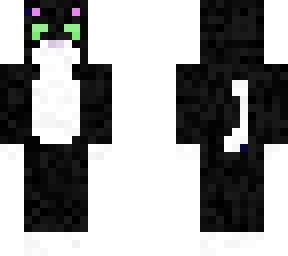 Cute Tuxedo Cat | Minecraft Skin