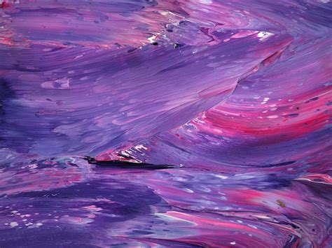 Premium Photo | Purple color oil paint abstract background