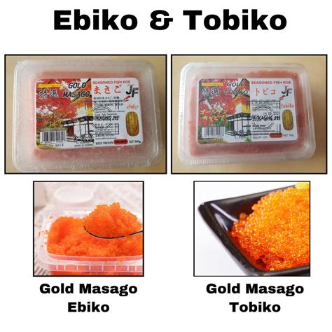 Tobiko and Ebiko 100g-500g fish roe orange masago | Shopee Philippines